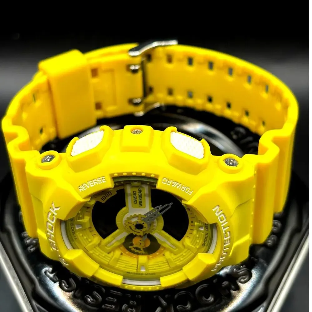 Casio G-Shock GA-110BC-9A Yellow Men's Analog Digital Watch